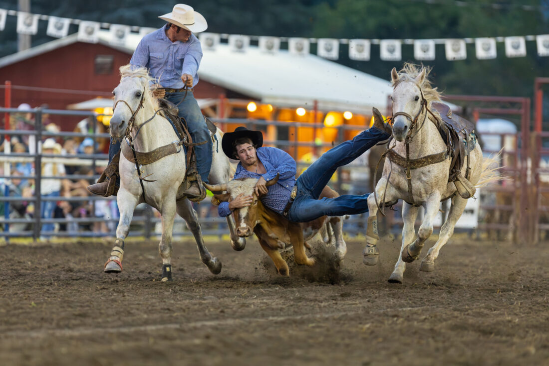 First night of the 78th Gerry PRCA Rodeo captures plenty of excitement